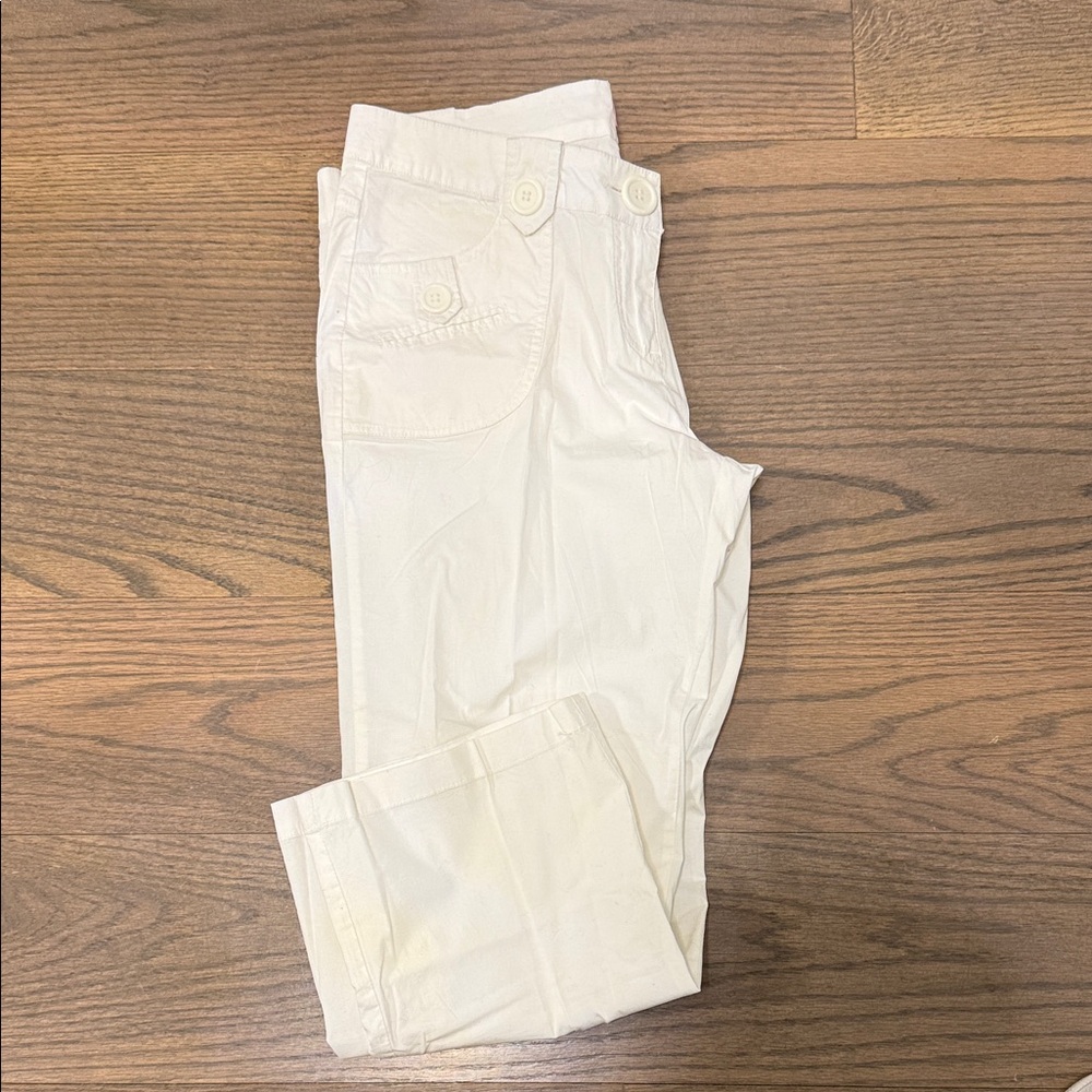 Ci Sono white capri pants size 13 / 32/34 waist